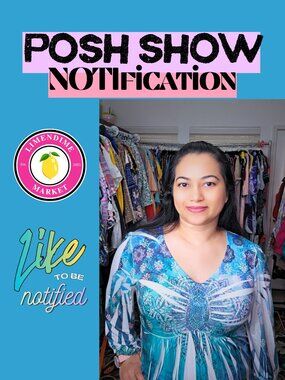 LimenDime Market Live Posh Show Notification Flyer 🍋